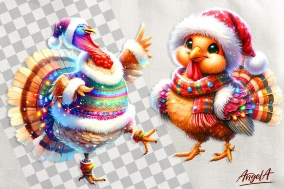 Christmas Clipart, Cute Turkey Clipart: A Seller’s Review of Seasonal Illustrations