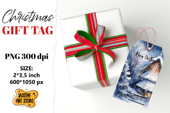 Christmas Gift Tags. Christmas Labels