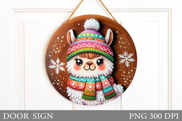Christmas Lama Door Sign Sublimation: A Designer’s Review