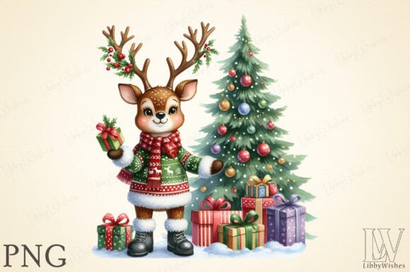 Christmas Reindeer PNG: A Brand Designer’s Review of Seasonal Illustrations