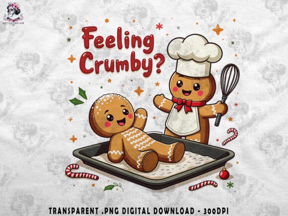 Gingerbread Christmas - Feeling Crumby Illustrations Review