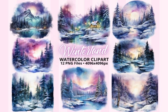 Review: Christmas Winter Woodland Watercolor PNG