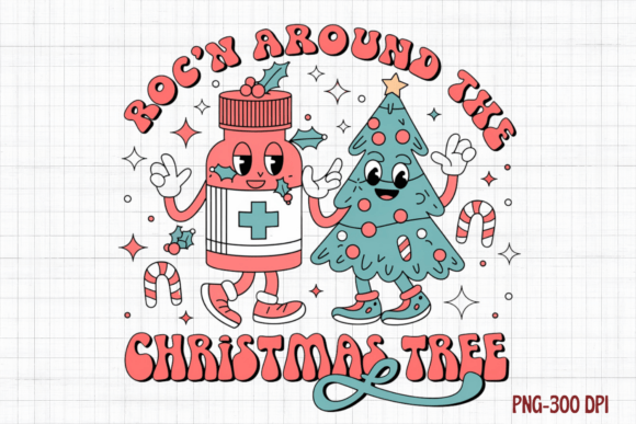Roc n Around the Christmas Tree, Png